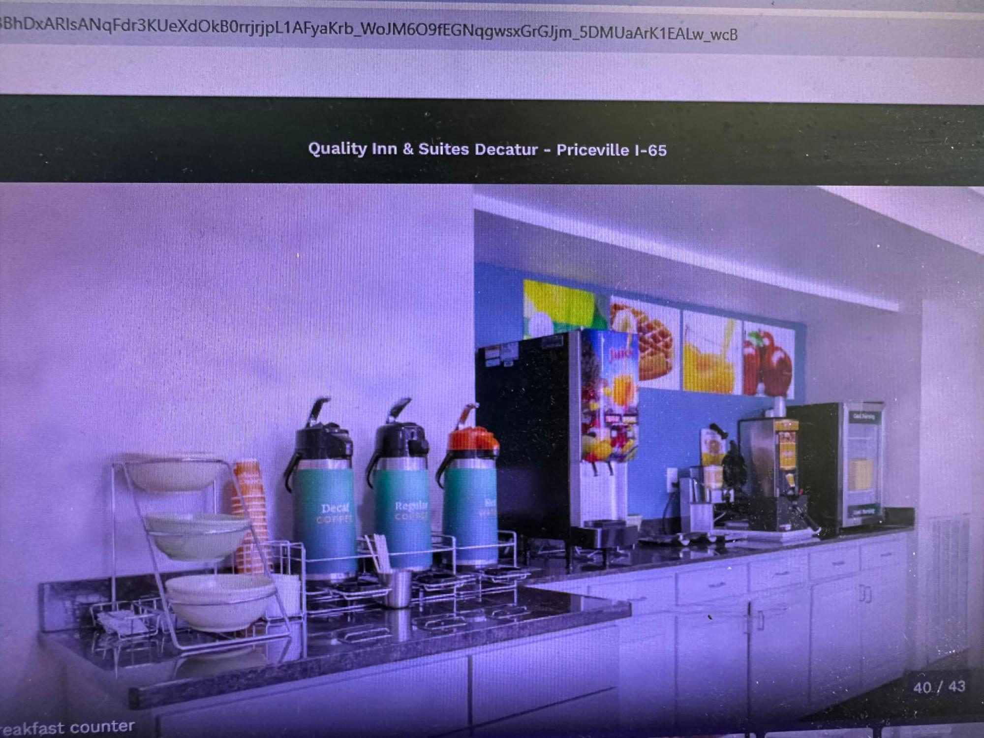 Quality Inn & Suites Decatur Priceville I-65 Εξωτερικό φωτογραφία
